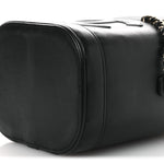 Lambskin Timeless Vanity Cosmetic Case Black