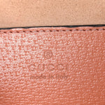 Monogram Textured Dollar Calfskin Small Ophidia Dome Shoulder Bag Cloche Rose Pink