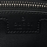 Soft GG Supreme Monogram Web Belt Bag Black Grey