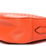 Soft Microguccissima Mini Bree Messenger Bag Sun Orange