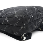 Nylon Travel Backpack Black