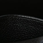 Calfskin Cuir Small Triomphe Cabas Drawstring Black