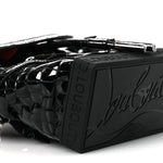 Calfskin Alligator Embossed Small Explorafunk Backpack Black