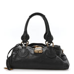 Calfskin Medium Paddington Satchel Bleu Nuit