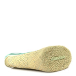 Calfskin Raffia Small Anagram Basket Tote Bag Natural Fresh Mint