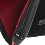 Lambskin Quilted Chain Around Wallet On Chain WOC Black