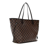 Damier Ebene Neo Neverfull MM Rose Ballerine