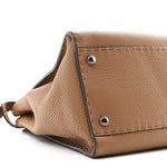 Cuoio Romano Selleria Bi-Color Large Peekaboo Iconic Satchel  Mou Deserto