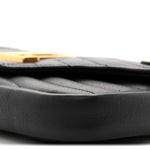 Calfskin New Wave Chain Pochette Black