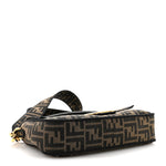 Fabric Jacquard FF 1974 Medium Baguette Tobacco Moro Black