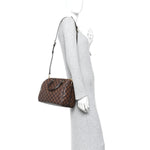 Damier Ebene Speedy Bandouliere 25
