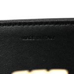 Shiny Calfskin Medium Triomphe Black