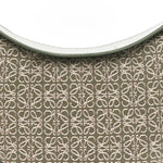 Jacquard Anagram Calfskin Luna Bag Avocado
