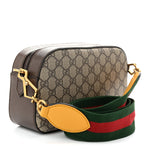 GG Supreme Monogram Web Neo Vintage Shoulder Bag Beige New Acero Crop