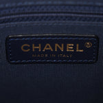 Caviar Quilted Large In & Out Camera Case Navy