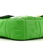 Nappa FF 1974 Embossed Baguette Tomatillo