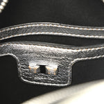 Rainbow Glitter Vara Bow Camera Bag Silver