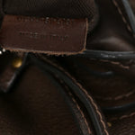 Calfskin Medium Paddington Satchel Chocolate