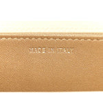 Lambskin Quilted CC Pearl Crush Wallet on Chain WOC White