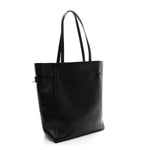 Calfskin Voyou Medium North South Tote Black