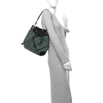 Monogram Drawstring Shoulder Bag Green