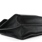 Calfskin Medium Soft Sound Shoulder Bag Black