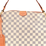Damier Azur Graceful PM Rose Ballerine