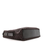 GG Supreme Monogram Large Beatrix Tote Dark Brown