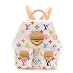 LV X TM Monogram Multicolor Venice Backpack White