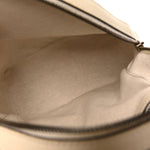 GG Supreme Monogram Textured Calfskin Web Small Ophidia Day Backpack Beige Ebony Mystic White