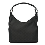 Nylon Monogram Small Hobo Black