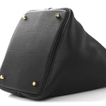 Taurillon Clemence Picotin Lock 22 MM Black