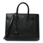 Calfskin Small Sac De Jour Black