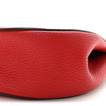 Grained Lambskin Drew Shoulder Bag Plaid Red
