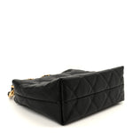 Caviar Quilted Chanel Way Clutch With Chain Black