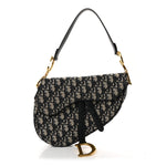 Oblique Saddle Bag Blue