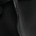 Supple Grained Calfskin Small Big Bag Black