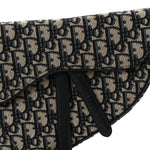 Oblique Saddle Bag Blue