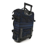 Canvas Small Diortravel Suitcase Blue Multicolor