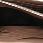 Grain De Poudre Matelasse Chevron Monogram Chain Wallet Taupe