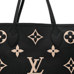 Empreinte Monogram Giant Neverfull MM Black Beige
