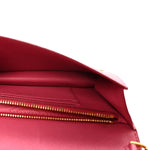 Saffiano Metal Mini Crossbody Bag Peonia
