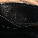 Calfskin Matelasse Mini GG Marmont 2.0 Bucket Bag Black