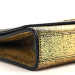 Metallic Calfskin Small Classic Monogram Kate Tassel Satchel Gold
