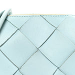 Lambskin Maxi Intrecciato Small Cassette Camera Bag Teal Washed