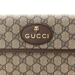 GG Supreme Monogram Neo Vintage Web Belt Bag Brown