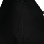 Calfskin Large Shopping Tote Black