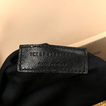 Calfskin Y Quilted Monogram Medium Loulou Chain Satchel Dark Beige