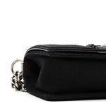 Wool Felt Embellished Small Boy Flap Black