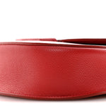 Grained Calfskin Small Trotteur Coquelicot